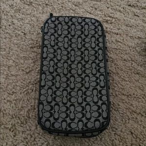 Coach jewelry travel case